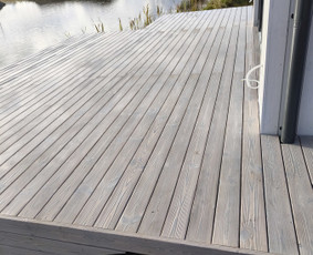 Statybos darbai - Nauja statyba,termo mediena, pavėsinės, terasos,karkasiniai - 2