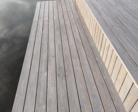 Statybos darbai - Nauja statyba,termo mediena, pavėsinės, terasos,karkasiniai - 1