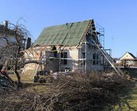 Statybos darbai - Stogų renovaciją.naujų stogų montavimas. - 4