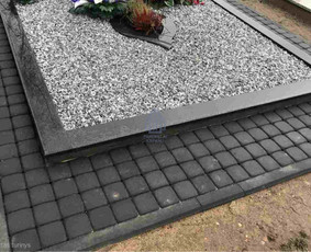 Kapavietės renovacija, restauravimas - Įvairūs trinkelių darbai + Kapaviečių dengimas trinkelėmis - 1