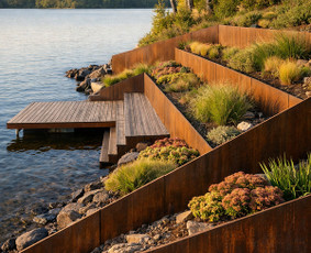 Aplinka, sodas - &Scaron;laitų.pakrančių tvirtinimas-kiemo projekravimas,įrengimas - 3