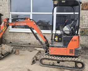 Žemės kasimas, lyginimas - Sunkiosios technikos nuoma ir pervežimai - 2