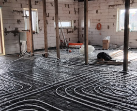 Santechnikai, santechnikos darbai - &Scaron;ildomų grindų įrengimas. Vandentiekio įvadas. - 2