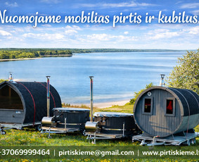 Nuomos paslaugos - Mobili pirtis! Mobilus Kubilas! Nuoma Alytuje - 1