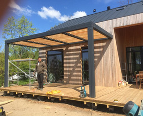 Stoginės, stoginių gamyba - Terasų, sandėliukų,vent fasado įrengimas - 4