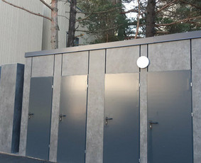 Sodo, mediniai nameliai - Terasų, sandėliukų,vent fasado įrengimas - 2