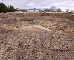 Mini ekskavatoriaus nuoma - Sklypų lyginimas.žemės frazavimo apželdinimo darbai - 1