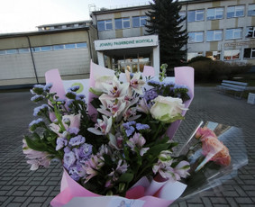 Floristika, pristatymas Tauragėje ir apskr. / MB Žydintys Linkėjimai / Darbų pavyzdys ID 4358557