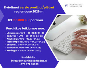 Verslo planų rengimas - Finansavimo paie&scaron;ka, parai&scaron;kų rengimas. - 1