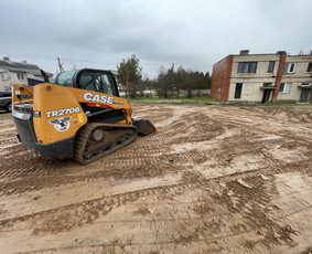 Statybinės technikos nuoma - Vik&scaron;rinio mini krautuvo nuoma su operatoriumi - 3