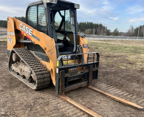 Statybinės technikos nuoma - Vik&scaron;rinio mini krautuvo nuoma su operatoriumi - 1