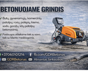 Betonavimo darbai, betonavimas - Grindu Betonavimas - 1