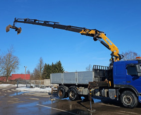 Fiskaro nuoma - Savivarčio su kranu/manipuliatoriumi ( fiskaru ) paslaugos - 1