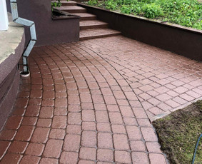 Srautinis valymas - Fasadų, trinkelių, stogų, terasų plovimas - 4