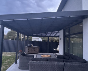 Statybos darbai - Terasų, pergolų, stoginių - montavimo paslaugos - 2