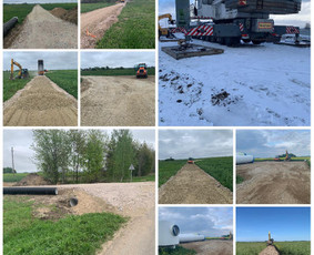 Žemės kasimas, lyginimas - Žemės kasimo darbai, kelių statyba, technikos nuom - 1