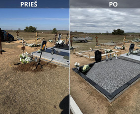 Kapų tvarkymas, priežiūra - Angelų vizija - kapų tvarkymas - 1