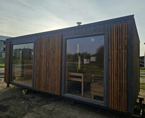 Moduliniai namai - Moduliniai namai , Karkasiniai namai, pirtys - 4