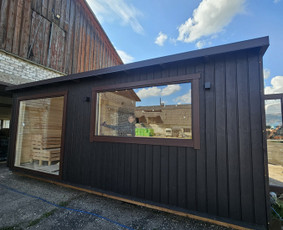 Moduliniai namai - Moduliniai namai , Karkasiniai namai, pirtys - 2