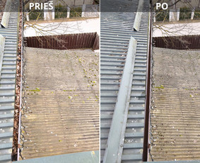 Stogų ir lietvamzdžių valymas - Auk&scaron;talipių įmonė siūlo savo paslaugas - 2