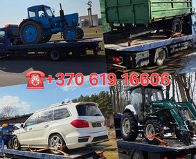 Automobilio užvedimas - Tralas Utena 24/7 įvairių krovinių pervežimas - 1