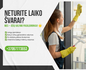 Profesionalios Valymo Paslaugos 24/7. / MB  Švaru & Saugu *** / Darbų pavyzdys ID 4362455