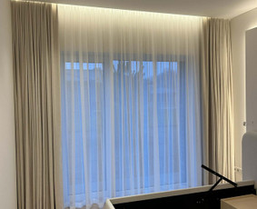 Dieninės užuolaidos - Užuolaidų siuvimas i&scaron; jūsų audinio - 1