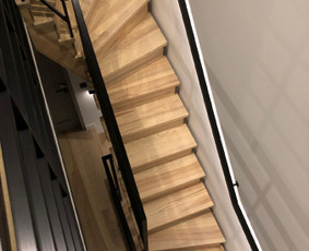 Langai, durys: gamyba, montavimas - Laiptų, medinių skydų gamyba - 1