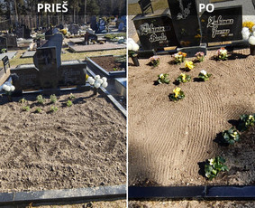 Kapų tvarkymas - Kapų tvarkymas, priežiūros darbai - 1