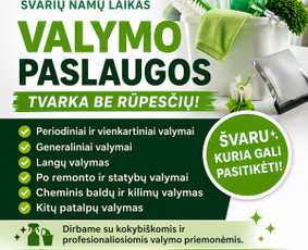 Valymas garais - Valymo paslaugos - 1
