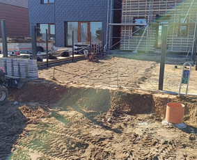 Drenažo įrengimas - Trinkeliu klojimas,borteliai,drenazas,lietaus sistema,nuoma - 4