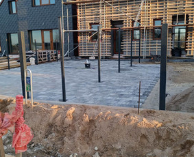 Drenažo įrengimas - Trinkeliu klojimas,borteliai,drenazas,lietaus sistema,nuoma - 2