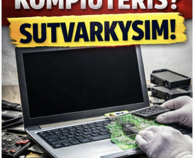 Kompiuterių remontas - Neįsijungia Kompiuteris? Sutvarkysim! - 1