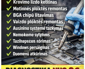 Kompiuterių remontas - Neįsijungia Kompiuteris? Sutvarkysim! - 2