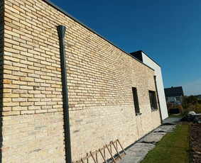 Mūro darbai, mūrijimas - Klinkerio klijavimas,muro darbai - 1