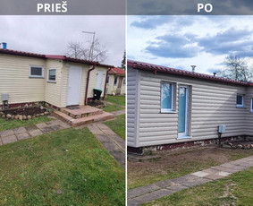 Medžio darbai, staliai - Fasadai, terasos,karkasiniai namukai ir kiti dailides darbai - 3