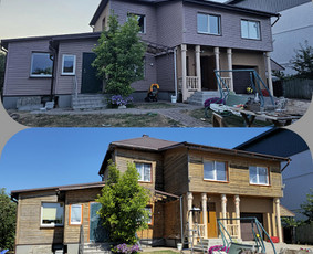 Vidaus apdailos darbai - Fasadų, pramoninių pastatų ir stogų dažymas - 1