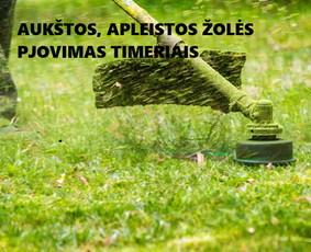 Pievų &scaron;ienavimas - Aeravimas skarifikavimas ir kitos vejos priežiūros paslaugos - 2