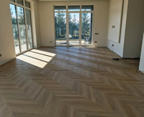 Vidaus apdailos darbai - I&scaron;lyginamasis sluoksnis - vinilas - laminatas - parketlentės - 1
