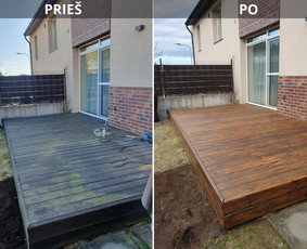 Terasų Plovimas, Šlifavimas, Alyvavimas / Paulius Kulbokas / Darbų pavyzdys ID 4364509