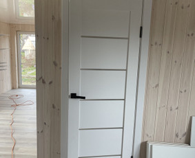 Durų montavimas - Jūsų namų sprendimai: medinės terasos, &scaron;iltinimas ir apdailo - 1