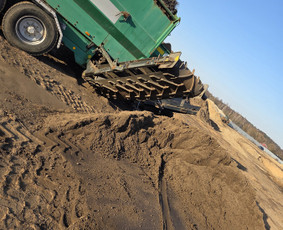 Žvirgždas - 1-24tonu Žvyras Smelis Skalda juodžemis Betonas - 3