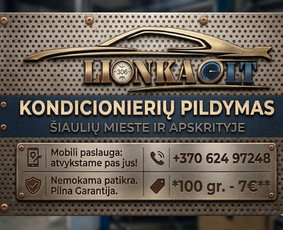 Transportas - Kondicionierių pildymas R134a ir R1234yf &Scaron;iauliai - 1