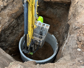 &Scaron;ulinių kasimas - Račioko nuoma! Ratinio eks., - Bobcat nuoma su patyrusiu Op! - 2