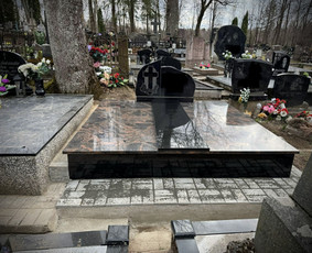 Paminklų gamyba, dengimas granito plokštėmis. / Sostinės paminklai / Darbų pavyzdys ID 4365227