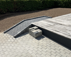 Vejos bortelių įrengimas - Trinkelių klojimas bei kiti kiemo darbai - 3