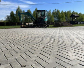 Trinkelių klojimas - Trinkelių klojimas bei kiti kiemo darbai - 3