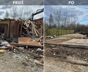 Griovimo darbai - Griovimo darbai &scaron;iuk&scaron;liu i&scaron;vežimas - 1