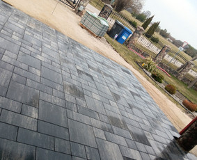 Aplinkos tvarkymas, apželdinimas - Trinkeliu klojimas Marijampoles -Kauno apskritys - 3