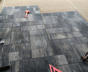 Aplinkos tvarkymas, apželdinimas - Trinkeliu klojimas Marijampoles -Kauno apskritys - 1